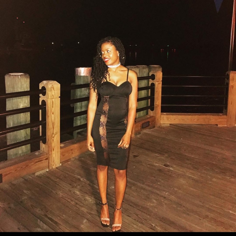 Elegant Black Strapless Dress